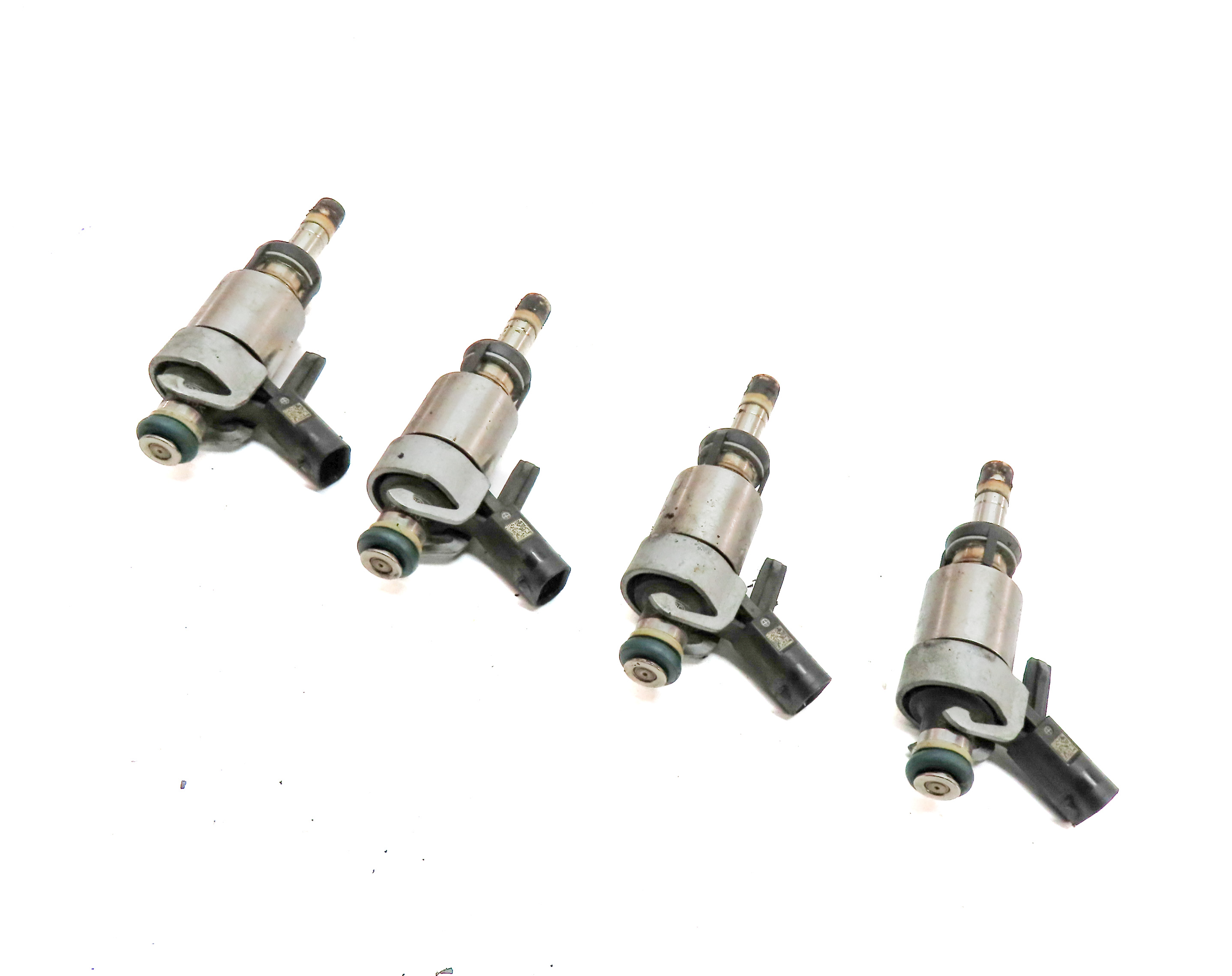 2015-2016 AUDI A3 (8V) VW GOLF 1.8T (CNSB) TURBO ENGINE FUEL INJECTOR SET (4) — exact item pictured